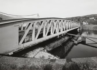 Banavie, Railway Swing Bridge over Caledonian Canal
Oblique view from south east of north east side of bridge