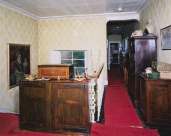 Interior. First floor landing and corridor
