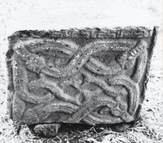 Early Christian cross-shaft fragment. Reverse.