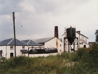 General view from S of distillery.