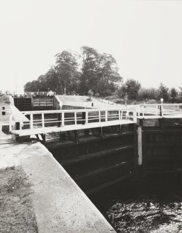 Corpach Locks; entrance locks from the west