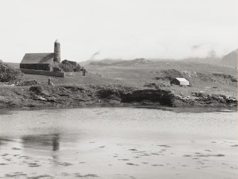 Canna, Church of Scotland. View from NW.