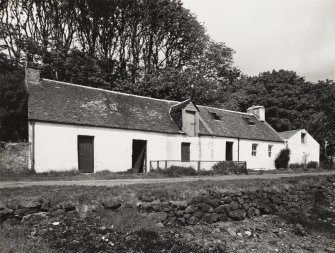 Canna, The Bothy. View from S.