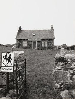 Sanday, Am Mialagan, Schoolhouse. View from NE.