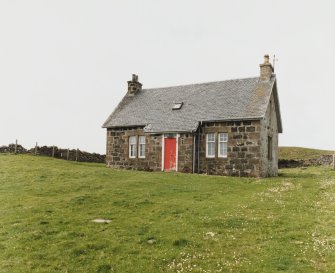 Sanday, Am Mialagan, Schoolhouse. View from N.