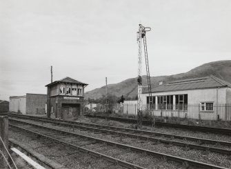 Fort William, Inverlochy, Signal Box
General view of signal box from W