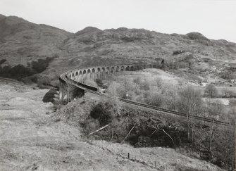 Glenfinnan Railway Viaduct over River Finnan
Elevated general view of viaduct from W