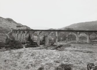 Glenfinnan Railway Viaduct over River Finnan
View of N side of viaduct from NW