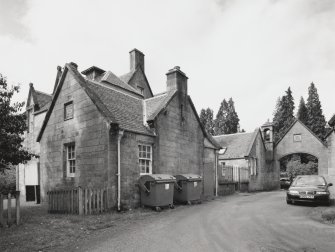 View of rear from NE