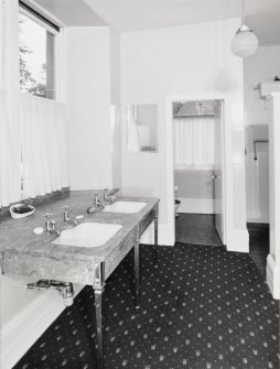 View of toilet