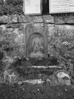 View of 1872 drinking fountain and trough