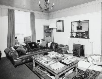 View of 1st fl sitting room from North