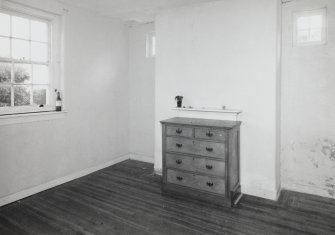 First floor, bedroom, view from North