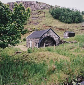 Eigg, Kildonnan Mill. View from SE.