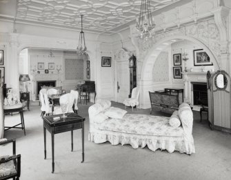 View of drawing room from East