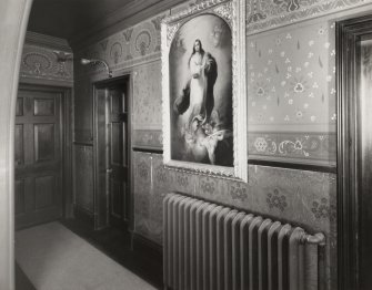 Kinlochmoidart House. Second floor, staircase hall, view from south east.