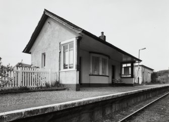 Morar Station and Post Office
Oblique view of station building from SE