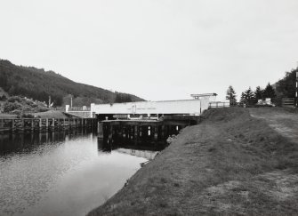 Laggan, Swing Bridge over Caledonian Canal
General view of bridge and canal from south west