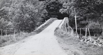 Road over bridge from south