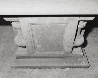 Detail of John Bullough's tomb