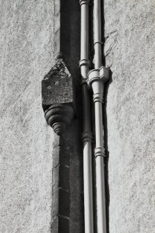 Corbelled sundial, detail