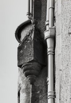 Corbelled sundial, detail