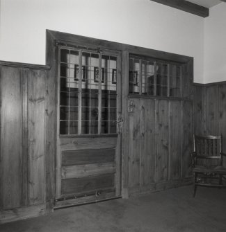 Interior. Ground floor.  Lounge. Detial of Entrance Hall door