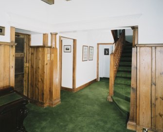 Interior. Ground floor. Stair Hall