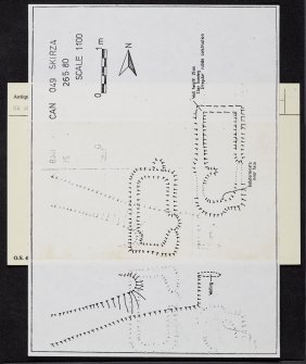 Skirza, ND36NE 33, Ordnance Survey index card, Recto