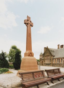 View of War memorial from North West