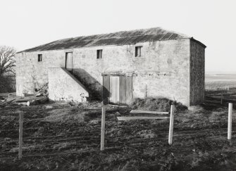 View from South South East of Grain Store and Barn