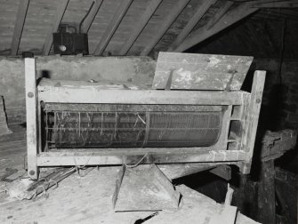 Detail of rotary grain dresser removed from a threshing machine