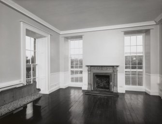 View of Ground Floor East corner room from North West