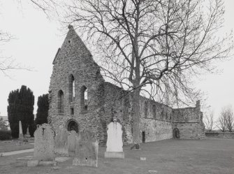 View of ruins from SW