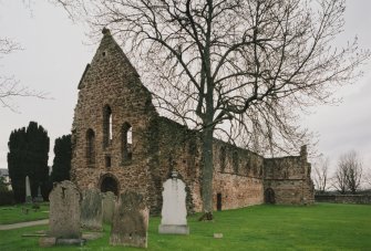 View of ruins from SW