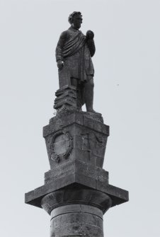 Detail of statue