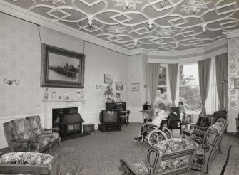 First floor, drawing room, view from SE