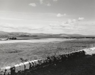 View of landscape to N