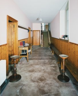 Interior. Entrance Hall. View from SE