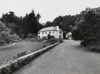 View showing main approach from SE