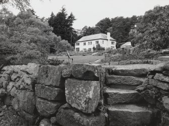 View from terraces to S