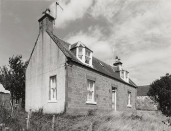 Newton Steading; View of farm house from S