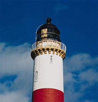 Detail of top of tower and lantern