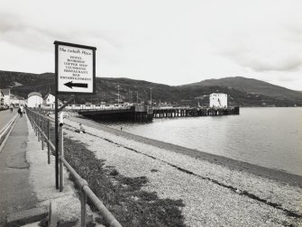 View of pier from West