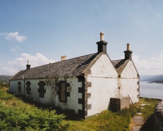 Eilean Ban, Kyleakin Lighthouse, Keepers' Houses.
View from West of Keepers' House, latterly occupied by Gavin Maxwell.
