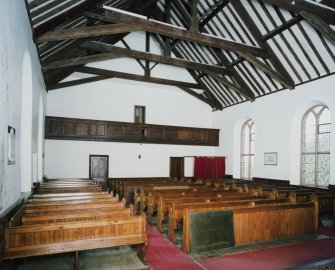 Interior. View from NE showing original gallery front