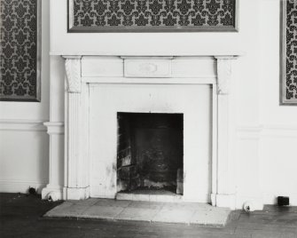 Interior-detail of chimneypiece in former Music Room on First Floor