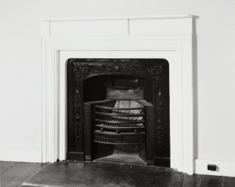 Interior-detail of chimneypiece in North East apartment on Third Floor