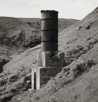 View of kiln from NNE