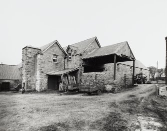 View from NW of engine house and steading